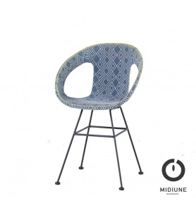 Chaise de bar Atelier Blue