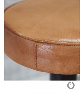 Tabouret de bar cuir loop