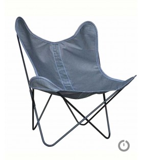 Fauteuil AA Batyline Eden gris chiné - Airborne